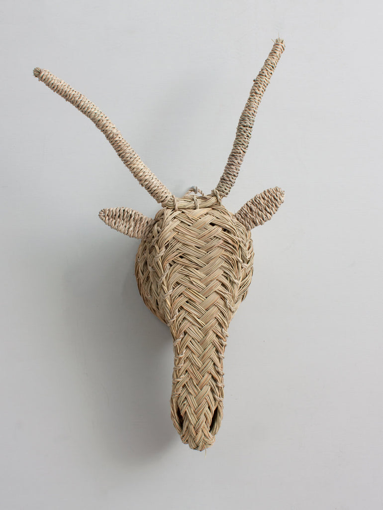 Woven Animal Head, Gazelle - Bohemia Design