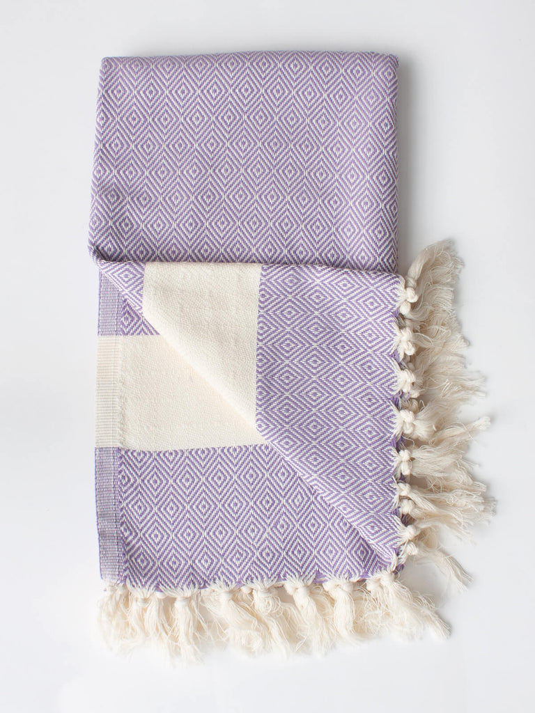 Nordic Hammam Towel, Lilac - Bohemia Design