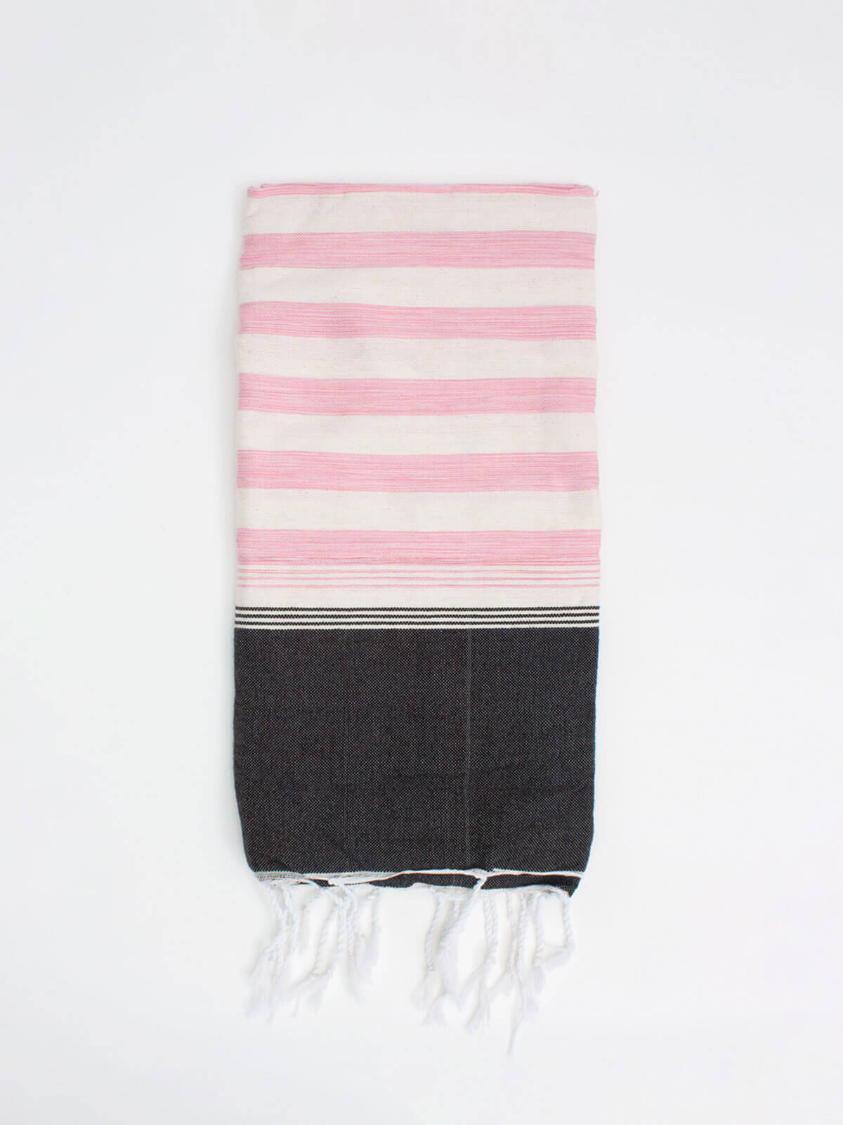 Moroccan Fouta Hammam Towel, Pale Pink