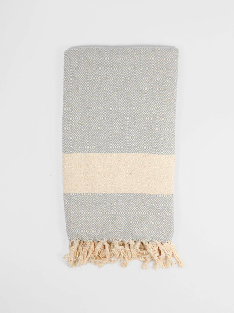 Nordic Hammam Towel, Pearl Grey - Bohemia Design