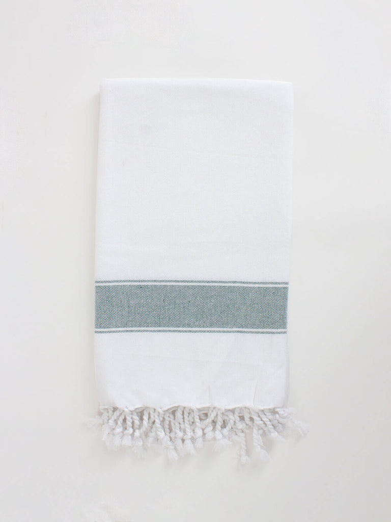 Provence Hammam Towel, Green - Bohemia Design