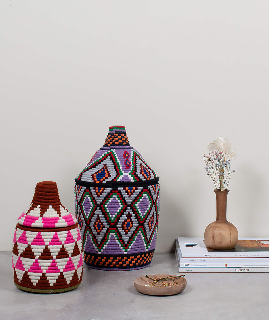 Five Ways to Style Moroccan Wool Pots