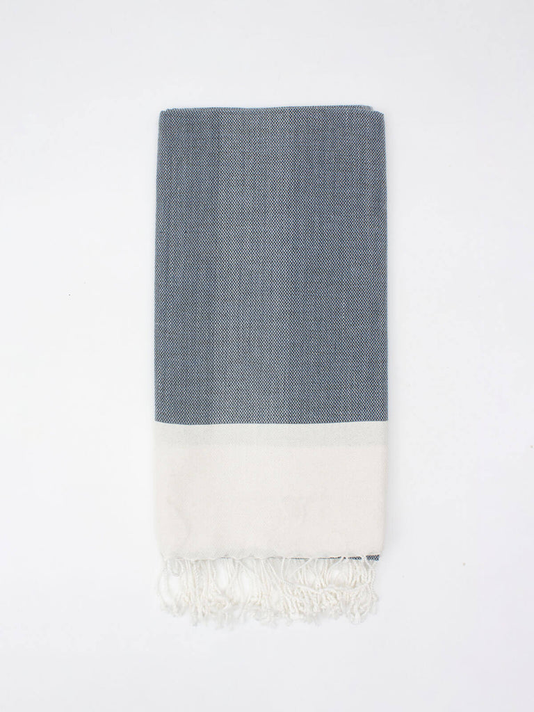 Arizona Hammam Towel, Denim - Bohemia Design