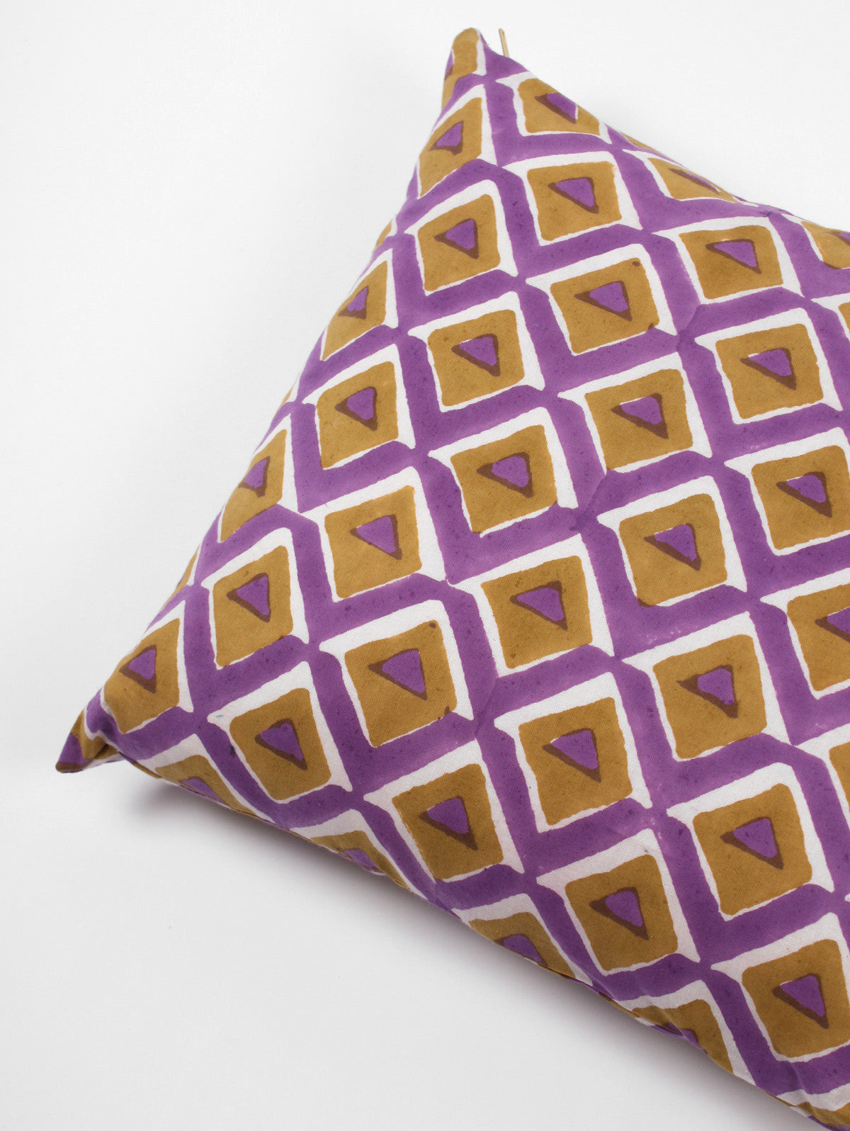 Geo Cushions, Purple