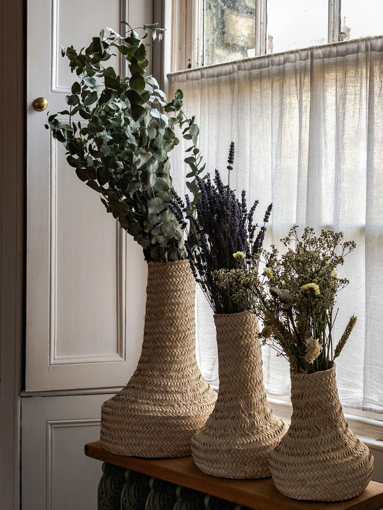 Palm Leaf Vase
