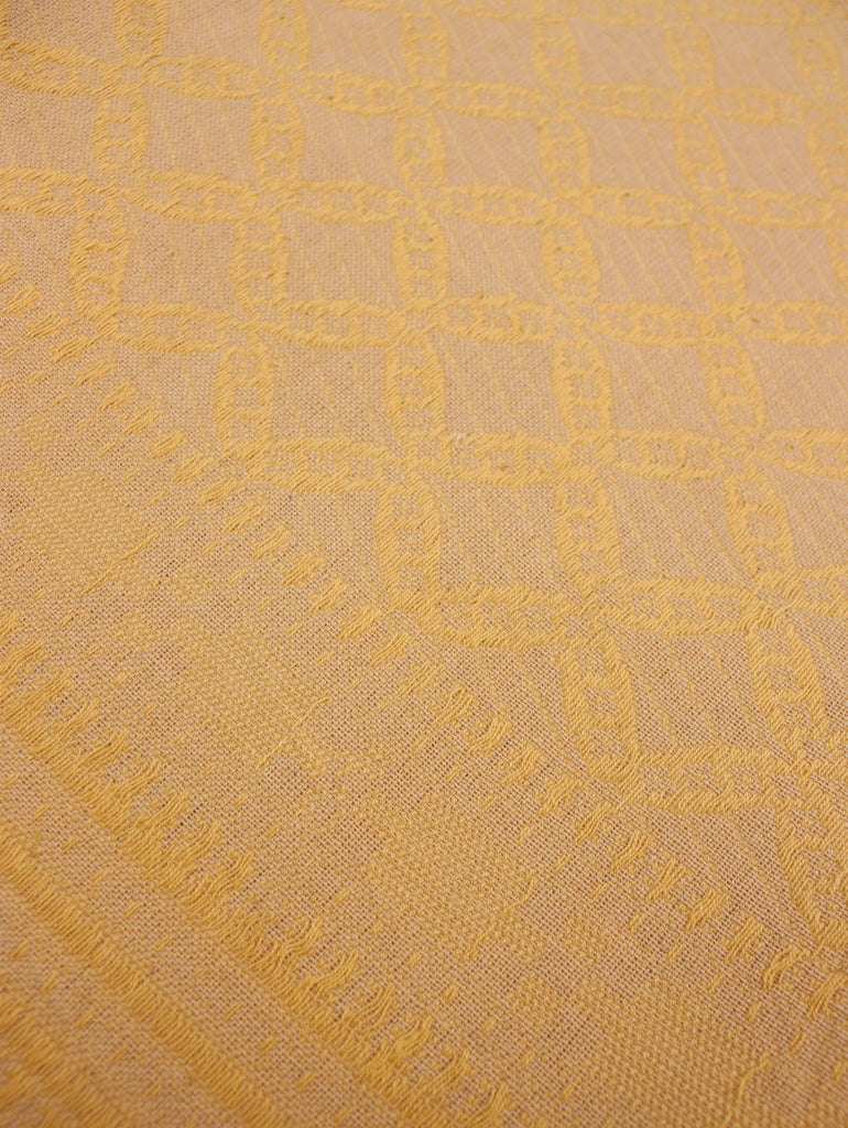 Embroidered Scarf, Saffron - Bohemia Design