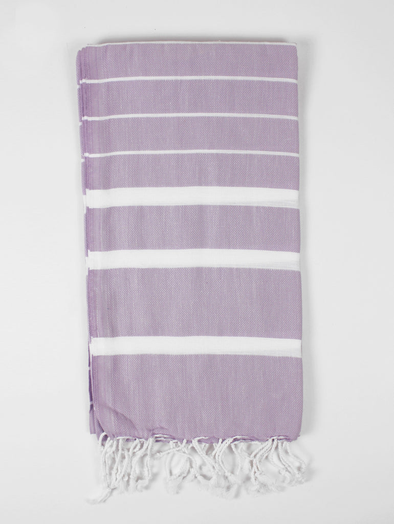 Ibiza Summer Hammam Towel, Lilac - Bohemia Design