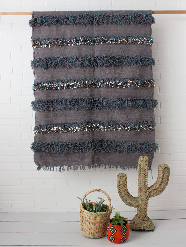 Moroccan Handira Blanket No. 136 - Bohemia Design