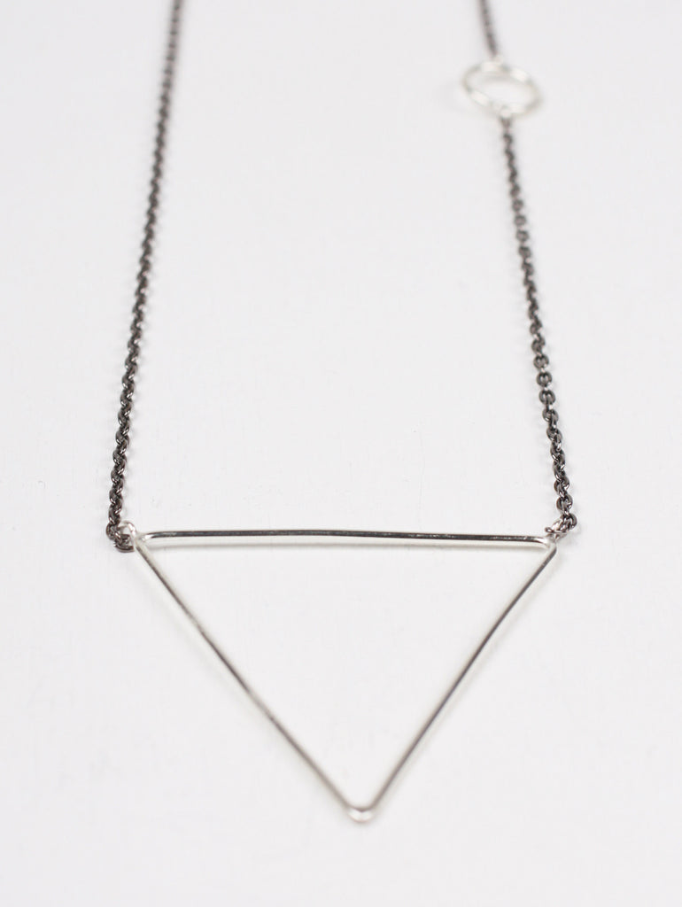 Silver Pyramid Necklaces - Bohemia Design