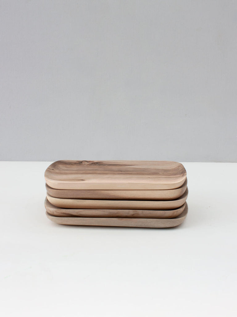 Walnut Wood Tray | Bohemia Design