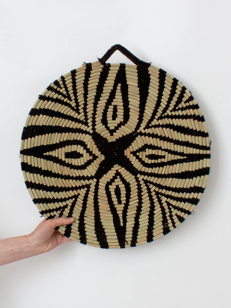 Moroccan Wool and Reed Plates - Bohemia Design