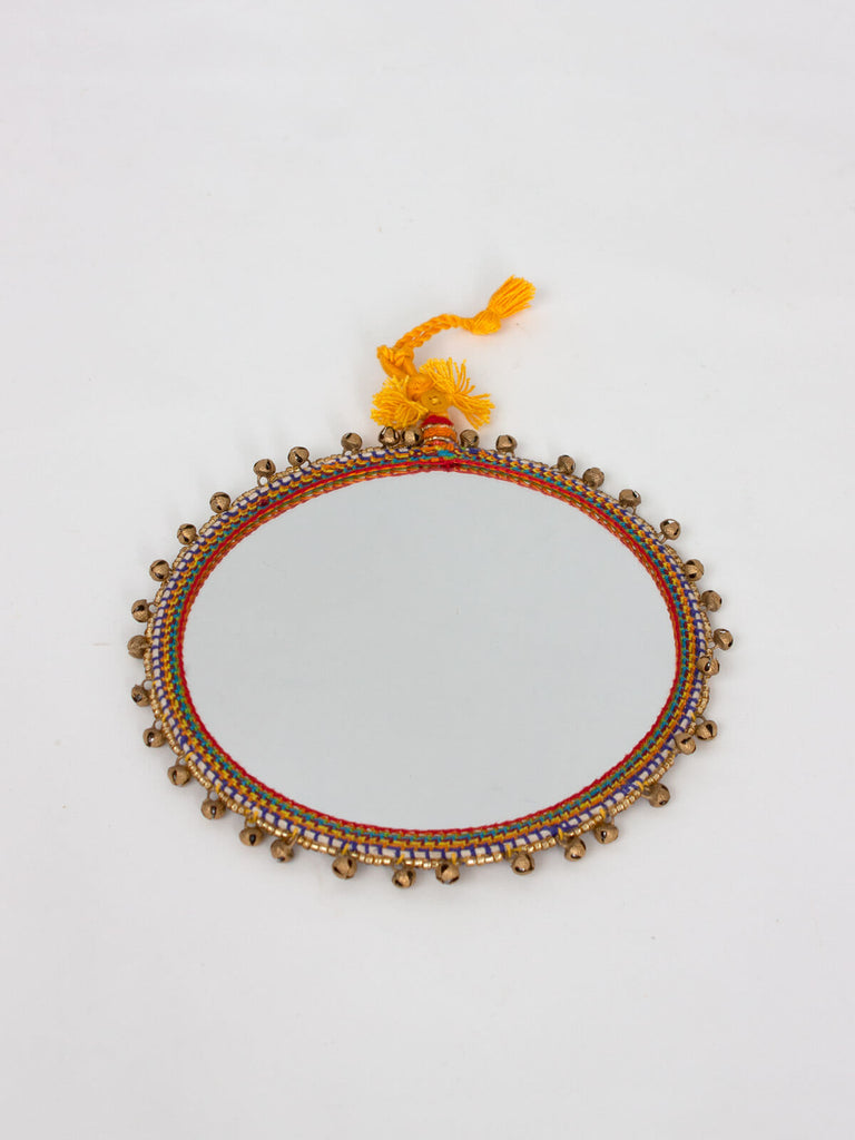 Boho Beaded Mirrors, Brass | Bohemia Design