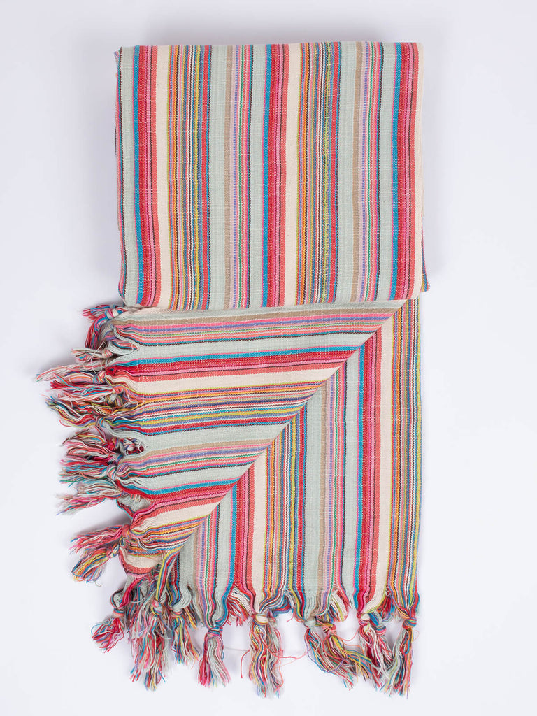 Hammam towel in venice stripe pattern by Bohemia Design