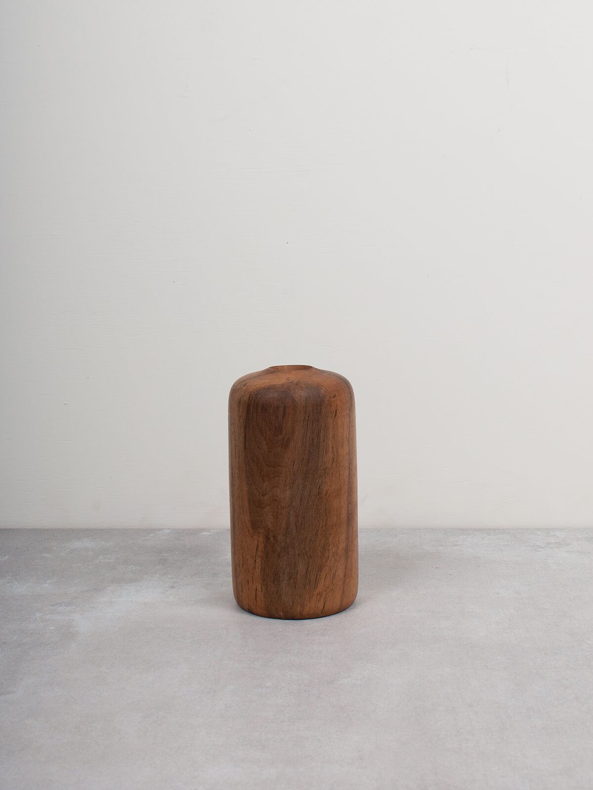 Walnut Wood Mini Vase, Patti
